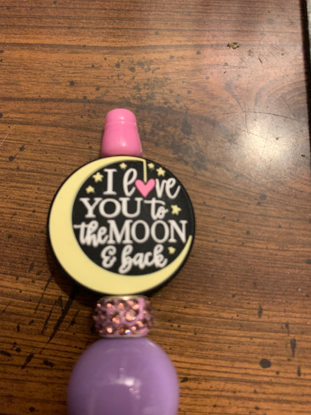 To the moon and back pen