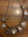 Heart chain necklace