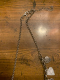 Heart chain necklace