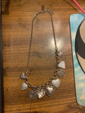 Heart chain necklace