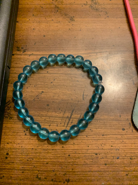 Blue bracelet