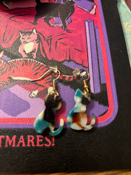 Cat earrings