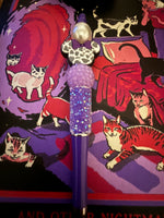 Purple bling pen