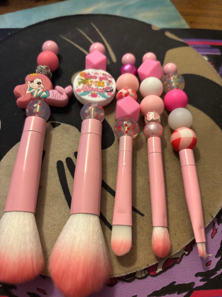 Mermaid make up brushes