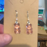 Pink ear ring bear clear